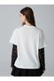 Lcw Young Girl T-Shirt with Lace Detail - 4