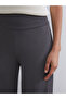 Elastic Waist Textured Women's Trousers - 5