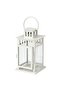BORRBY Lantern for tealight, in/outdoor white, 20 cm