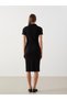 Hilfa New Season Polo Neck Women Bodycon Dress - 4