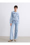 Lcw Vision Indigo Crew Neck Women's Jean Jacket - 2