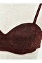 Ozmarka New Season Underwire Unpadded Lace Strapless Bra - 5