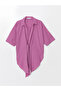 Nevavm Shawl Collar Plain Oversize Linen Look Women's Kimono with a Difference - 5