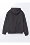 Orange Comfortable Fit Hooded Men's Medium Thick Coat - 6