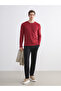 Ozmarka New Season Crew Neck Long Sleeve Men's Pajama Top - 2