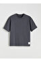 Crew Neck Short Sleeve Men's Sweatshirt - 5