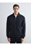 Polo Neck Men's Sweatshirt