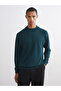 Half Turtleneck Long Sleeve Men's Knitwear Sweater