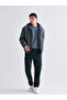 Orange Comfortable Fit Hooded Men's Medium Thick Coat - 2