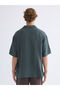 Comfortable Fit Collar Short Sleeve Muslin Men's Shirt - 4