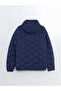 Indigo Slim Fit Hooded Men's Puffer Jacket - 8