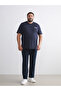 Vizyon New Season Large Size Printed Combed Cotton Men's T-Shirt - 3