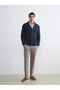 Men's Wool Blend Knitwear Cardigan with Regular Fit by Uzg Store for Style Enthusiasts - 3