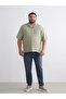 Khaki Comfortable Fit Resort Collar Short Sleeve Muslin Men's Shirt - 3