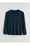 Crew Neck Long Sleeve Men's Sweatshirt - 5