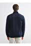 Vizyon New Season Stand Collar Long Sleeve Men's Zippered Sweatshirt - 4