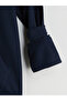 Men's Zippered Sweatshirt with Stand Collar - 6