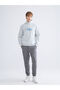 Xside Active Gray Long Sleeve Printed Men's Hoodie - 2