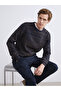Özmarka New Season Crew Neck Long Sleeve Patterned Men's Knitwear Sweater - 2