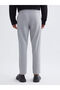 Gray Slim Fit Men's Trousers - 4
