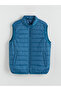 Lcwaikiki Classic Blue Standard Fit Stand Collar Men's Puffer Vest - 6