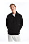 Hilfa New Season Stand Collar Long Sleeve Men's Thick Sweatshirt