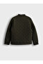 Vizyon New Season Standard Fit Quilted Men's Coat - 7
