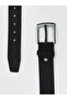 Özmarka New Season Leather Look Men's Belt - 3