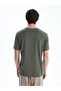 Xside Crew Neck Color Block Combed Cotton Men's T-Shirt - 4