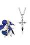 Anime Genshin Impact - Saber Cross Necklace