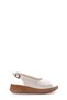 Beige Genuine Leather Thermo Sole Arched Women's Sandals Tg09227261153601 - 4