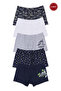 Boy's Cotton 5-Piece Printed Boxer
