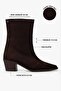 Women's Glac Brown Genuine Suede Leather Boots - 2