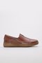 Tan Genuine Leather Light Sole Casual Women's Shoes Tg098642611614 - 5