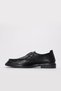 Black Genuine Leather Thermo Sole Women's Casual Shoes Tg092462614063833 - 3