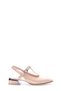 Beige Ruan Genuine Leather Jurdan Sole Belted Quality Heeled Women's Shoes Tg09064261522 - 4
