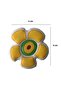 Yellow Daisy Children's Room Furniture Handle - Single Screw - Polyester Cabinet and Drawer Handle - 7