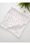 Floral Lace Pique Baby Blanket and Pillow Set 85X90 - 2