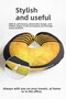 Yellow Geometric Striped Neck Pillow - Modern Design Black Gold Travel Pillow - 6