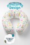 Colorful Cat Floral Pattern Neck Pillow - Pastel Yellow Pink Green Kids & Adult Travel Pillow - 5