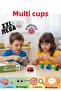 Multi Cups - Educational and Exciting Fastest Cups, Press Your Knees, Press Your Fingers, Win the Card - 2