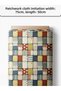 Patchwork Fabric Set – 100% Cotton Patterned Fabric Coupons for Sewing and Hobby - 3