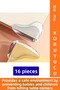 Practical Child Baby Safety Table Nightstand Furniture Anti-Collision Silicone Corner Edge Protector 16 Pieces