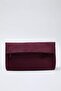 Mürdüm Süet Kadın Mini Boy Clutch El Çantası TAKAW26PY00008