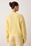 Wardrobe Essentials Sarı Yumuşak Dokulu Basic Triko Hırka | TWOAW26HI00204 - 4