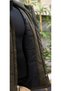 Men's Thick Winter Khaki Green Hooded Coat (Removable Hood) Regular Fit Fiber-Filled - 2