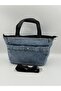 Denim Jeans Women's Shoulder & Hand Bag – with Detachable Strap - 2
