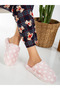Women's House Slippers Plush Slippers Dowry and Bundle Slippers No Sound Thick Sole - 2