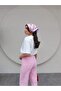 High Waist Culotte Jean Trousers - 4