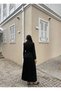 Women's Stylish Suit with Belt - Blazer & Pleated Skirt - 3